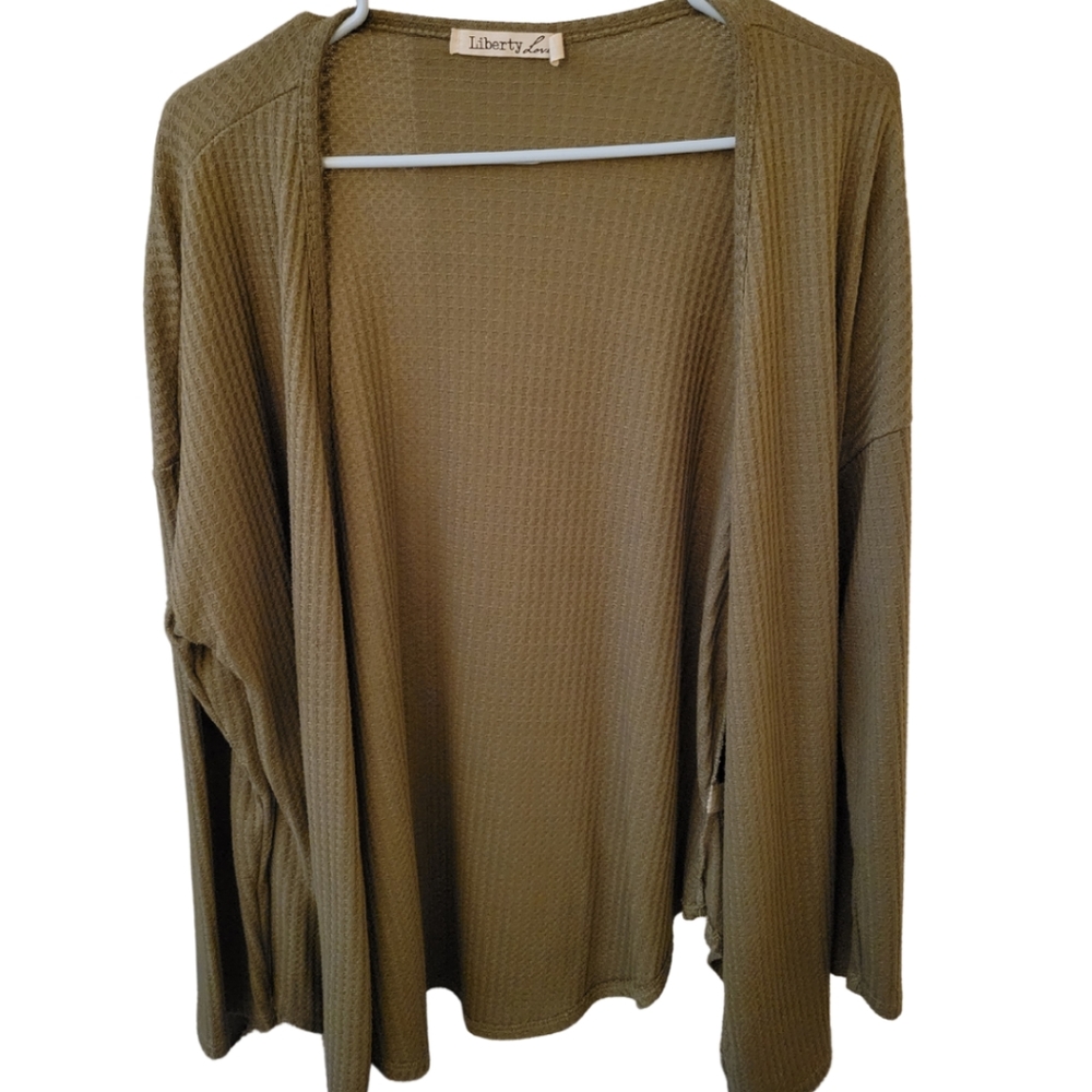 Olive Green Cardigan